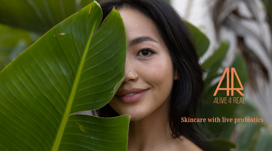 alive4real probiotic skincare blog image 3ways to spot stressed skin