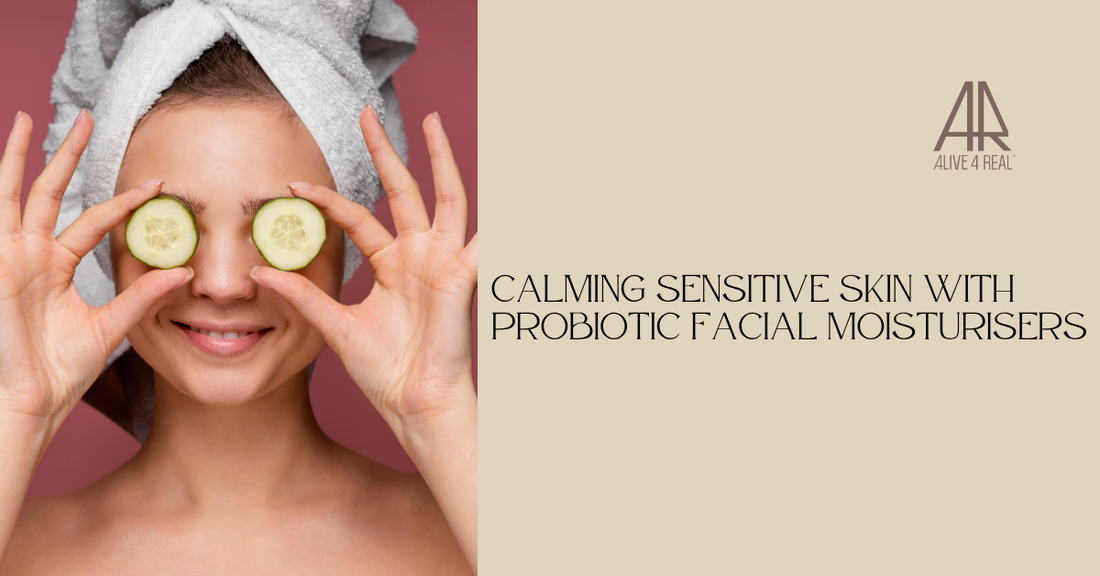 Calming Sensitive Skin with Probiotic Facial Moisturisers