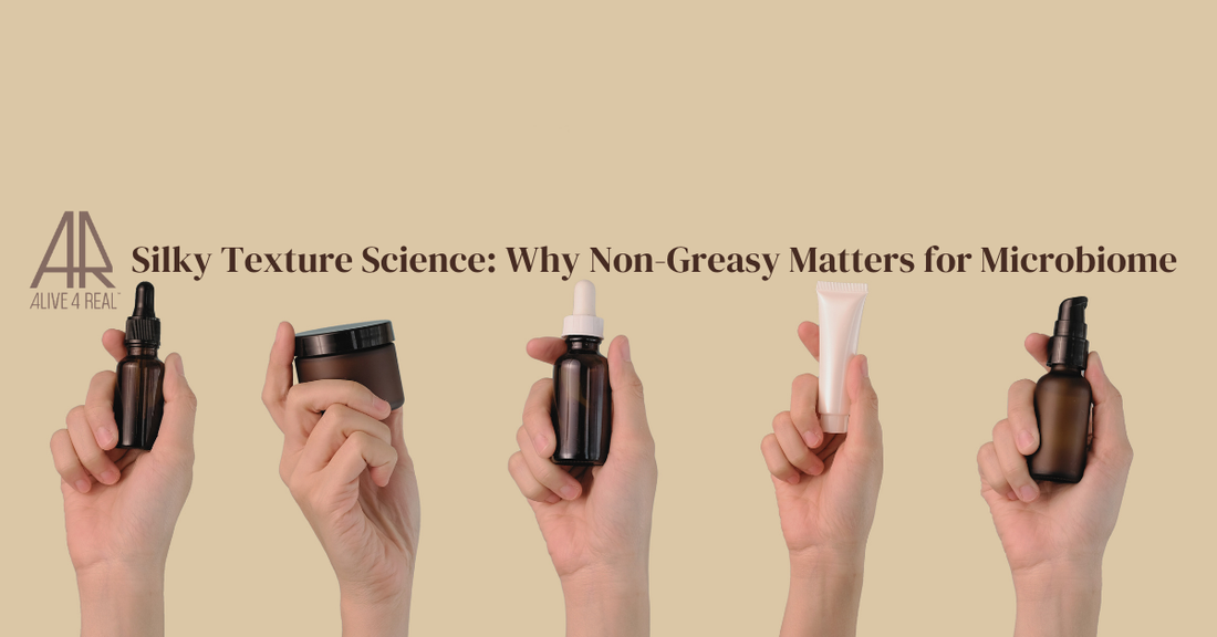 Silky Texture Science: Why Non-Greasy Matters for Microbiome