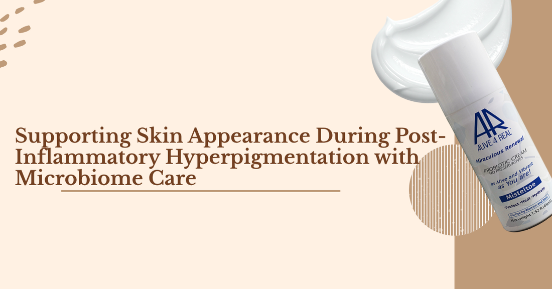 Supporting Skin Appearance During Post-Inflammatory Hyperpigmentation with Microbiome Care