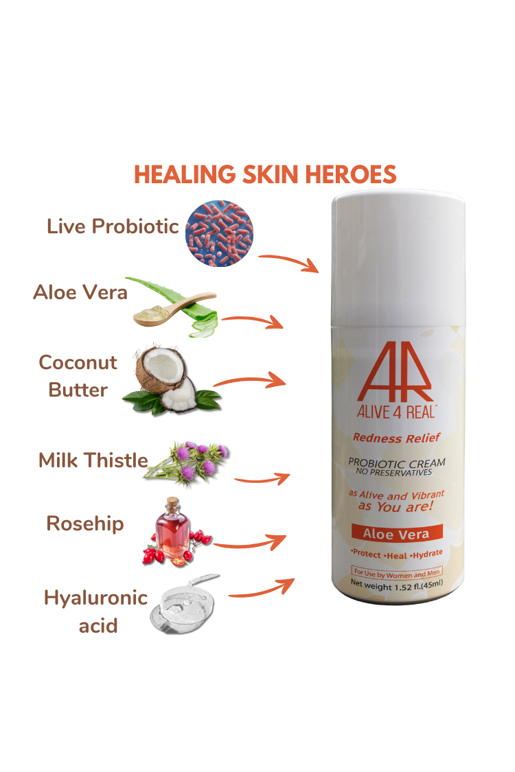 Rednesss-relief-Alive4real-probiotic-moisturiser-ingredients-aloe-vera-coconut-buter-hyaluronic-acid-NO-Preservatives.png