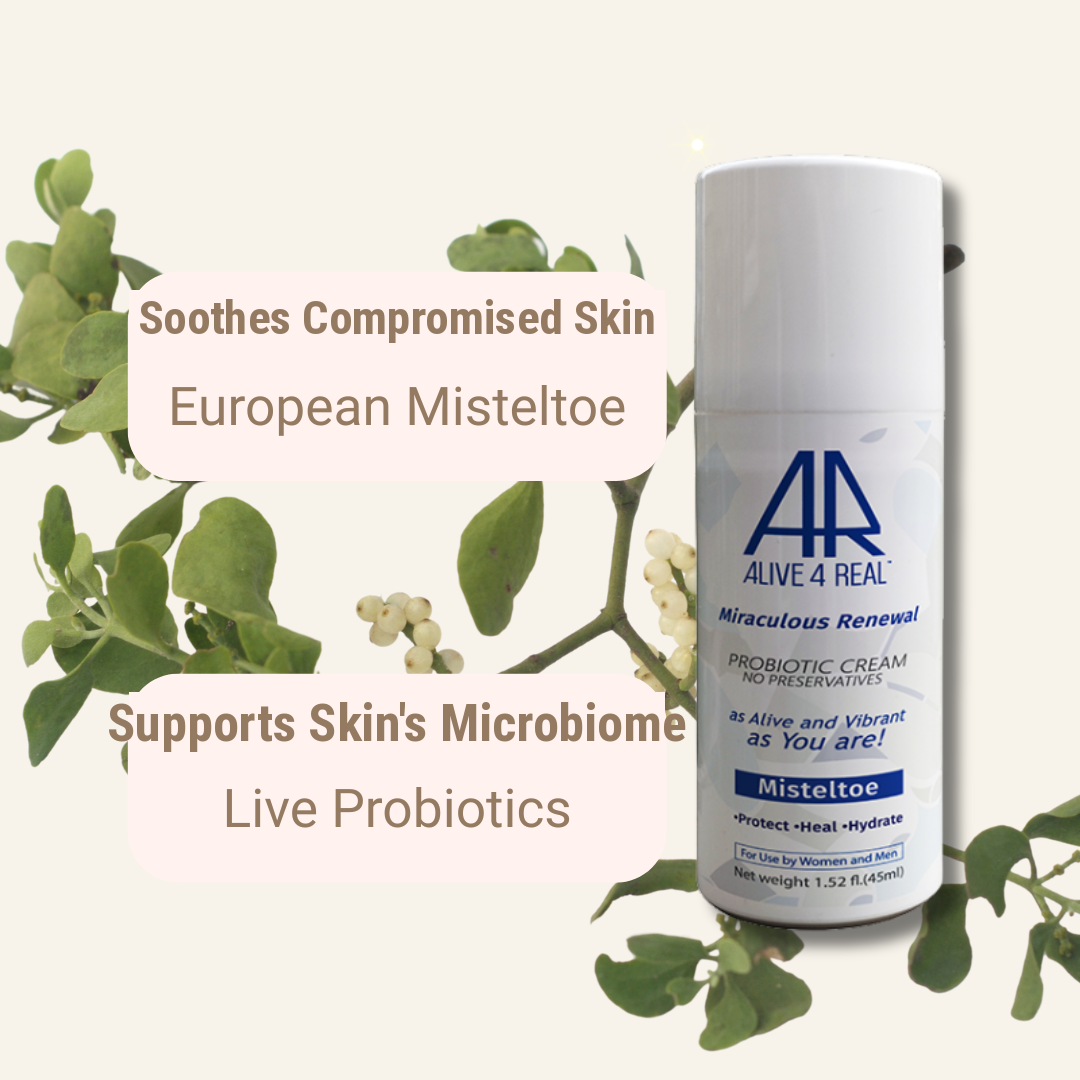Miraculous Renewal Probiotic Moisturizer with Live Lactobacillus & European Mistletoe| Preservative-Free